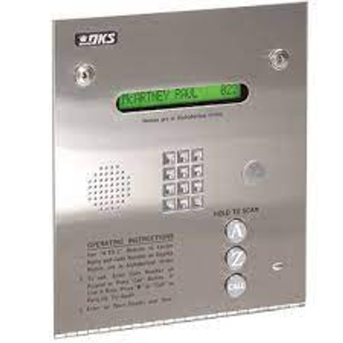 DOOR KING | 1834-084 Telephone Entry System, Hand Free, Full Duplex, Flush Mount, 16 VAC, 20 VA, 10 and 11-Digit Dialing, NEMA 4X, EEPROM Memory