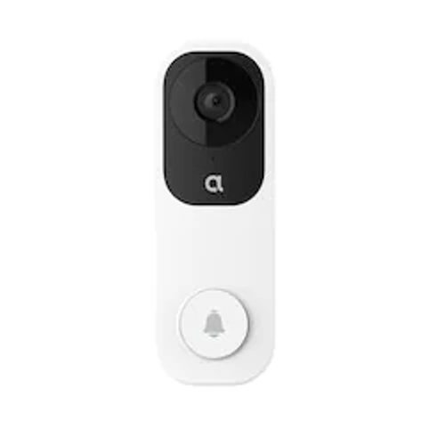 alula |  CAM-DB-HS2-AI Video Doorbell Camera - White