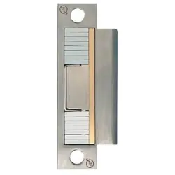SECURITRON | MUNL-24 Mortise Unlatch Strike, Electrical, 24 Volt DC, 500 Milliampere, -20 to 125 Deg F, 4-7/8" Cutout