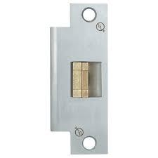 SECURITRON | UNL-12 Electromechanical Lockset Strike, 12 Volt DC, 300 Milliampere, 1500 Lb Load, Satin Stainless Steel