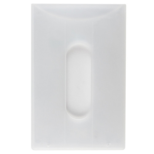 BRADY |  1840-6070 Clear Bank Card Rigid Holder, 2.13" x 3.38" (100 Holders)