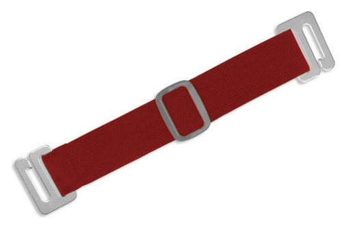 BRADY | 1840-7206, Red Adjustable Elastic Arm Band Strap (100 Straps)