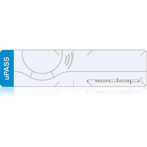 NEDAP | 9947426 uPASS Long-Range Vehicle Identification UHF Windshield Tag Tamper Resistant Wiegand, 26-Bit