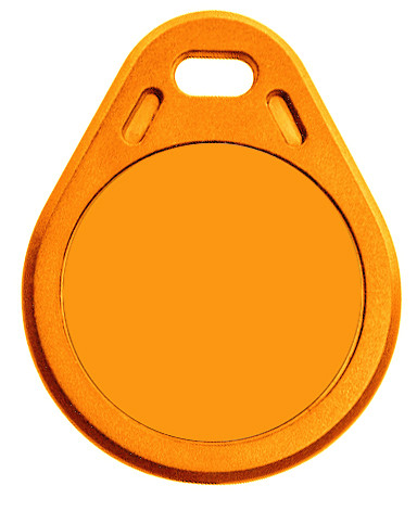 RAPIDPROX | SlimLine ORANGE Proximity Key Fob, Compare to HID 1346LNSMN  (100 Fobs)