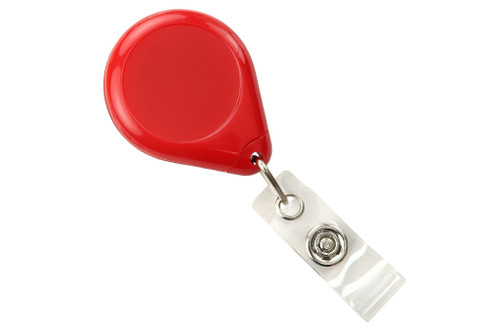 BRADY | Red Premium Badge Reel With Strap And Slide Clip (100 Reels)