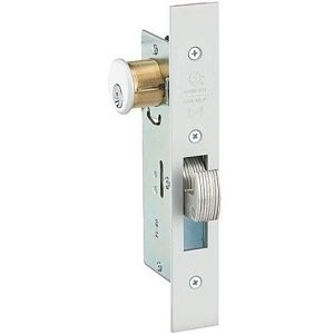 ADAMS RITE | MS1850SN450-628 Ms Series Deadlock, Clear Anodized Aluminum, Narrow Stile