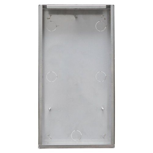 COMELIT |  3462/6 Wall Housing for Wall-Mounted Entrance Panels 3ONE6 Analog, Touch and Sense, Stainless Steel