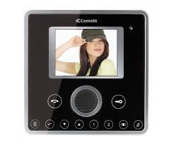 COMELIT |  6202BBM VIP Planux Hands-Free/Induction Loop Colour Monitor, Black