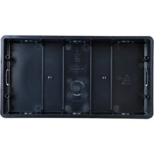 6817 Mounting Box for Monitor, Black
