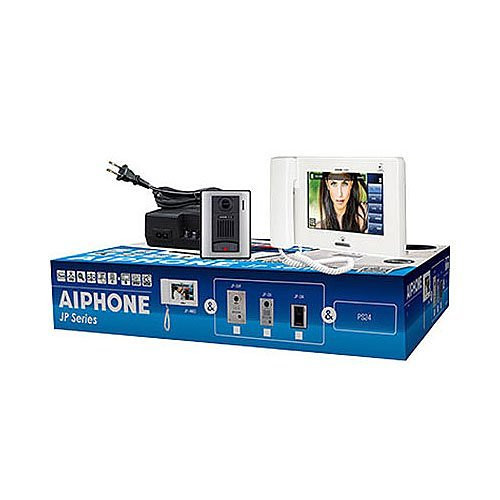 Aiphone AX-8MV Interkom Masterstation – Audio/Video-System Mit 3,5 Zoll Farbmonitor, Für Bis Zu 7 Stationen