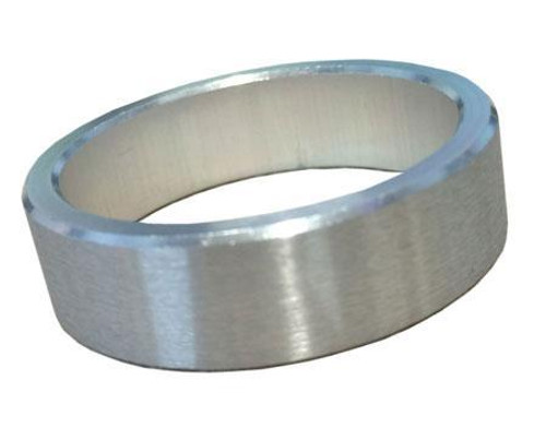 SCHLAGE by Allegion | Door Lock Cylinder Blocking Ring, US26D Satin Chrome, 1/8 in. L, 1-1/2 in. Dia