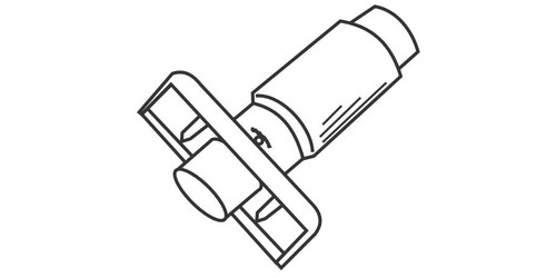 SCHLAGE by Allegion | Door Latch Chisel, Dimensions: WxH: 2-1/4 x 1-1/8 in.