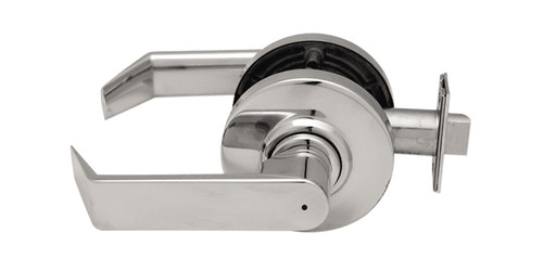 SCHLAGE by Allegion |  Mechanical Door Cylindrical Lock, ANSI: Grade 1, Function: Bathroom/Bedroom Privacy Lock, Boxed