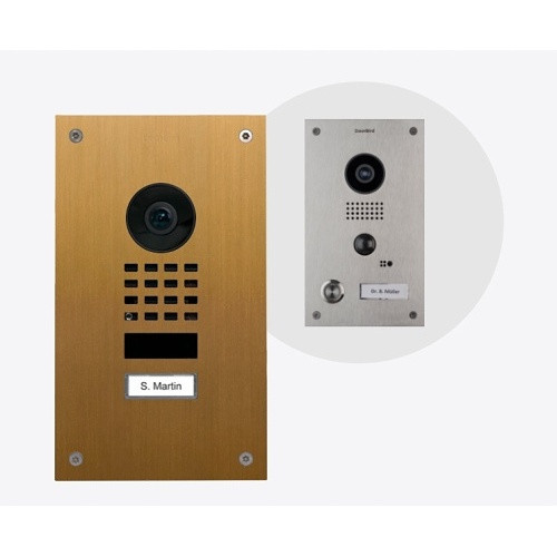 DOORBIRD | D1101UV IP Video Door Station, Brushed Gold (BRSHGOLD)