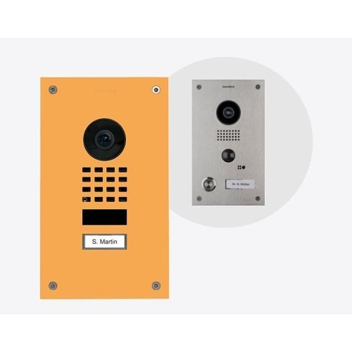 DOORBIRD | D1101UV IP Video Door Station, Saffron Yellow (RAL1017)