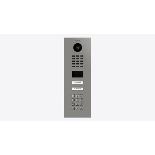DOORBIRD | D2102KV Protocol Video Intercom, Grey Aluminuim (RAL 9007) DOORBIRD | D2102KV Protocol Video Intercom, Grey Aluminuim (RAL 9007)