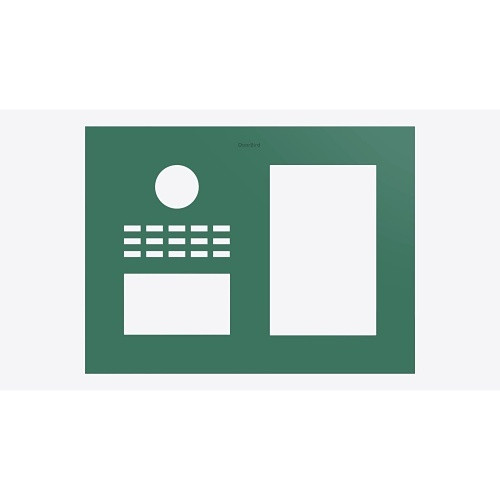 DOORBIRD | D31TDH Front Panel, Patina Green (RAL 6000)