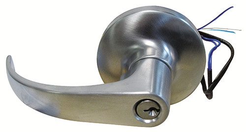 GENERAL LOCK -Cylindrical Leverset, Function: Storeroom Lock, Locking State: Fail-Secure, 12 VDC, Continuous-Duty