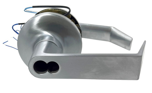 GENERAL LOCK -Electrified Cylindrical Lever Lockset, Function: Storeroom Lock, 24 VDC, Continuous-Duty, UL Listed