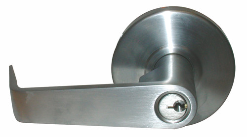 GENERAL LOCK -Cylindrical Lockset, ANSI: Grade 2, Function: Privacy Lock, US26D Satin Chrome, Lever