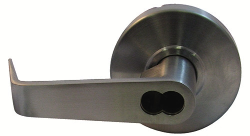 GENERAL LOCK -Cylindrical Lockset, ANSI: Grade 2, Function: Entry with Push/Turnbutton, US26D Satin Chrome, Boxed