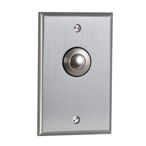 CAMDEN |  CM-9080/2 7/8" Vandal Resistant Push/Exit Switch with Wheelchair Symbol, Aluminum