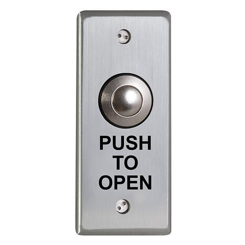CAMDEN |  CM-9180/3 Narrow Face Plate, Double Pole Double Throw Momentary Push to Open