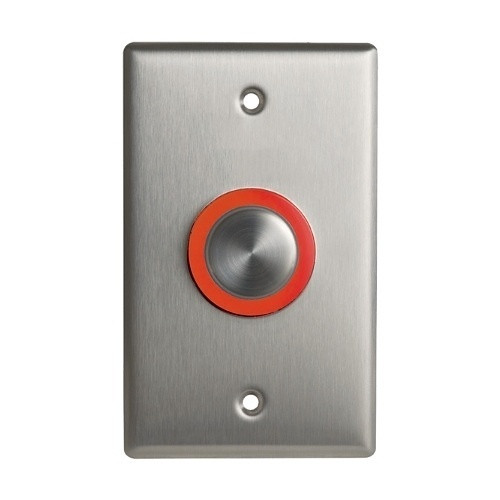 CAMDEN | CM-9600 Illuminated Piezoelectric Push Button, Single Gang Faceplate, Blank