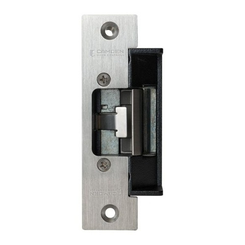 CAMDEN | CX-ED1079D-BK Standard Depth Grade 1 Universal Electric Strike, 5-8" to 3-4" Throw, 12-24V AC-DC, Fail Safe-Fail Secure, Black