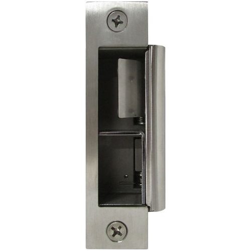 CAMDEN | CX-ED1579L-BK Grade 1 ‘All in One‘ Fire Rated Strike for Mortise And Cylindrical Locksets, 12/24V AC/DC, (5) Black Faceplates Includes