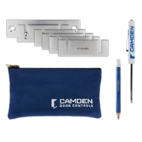 CAMDEN | CX-STR-TMPKIT Electric Strike Marking Template Kit 5 Heavy-Duty Metal Templates for Strike Installation