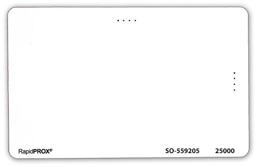 RAPIDPROX |  Compare to 3XLOGIC infinias S-ACC-PVC Access Control Proximity Card (25 Cards)