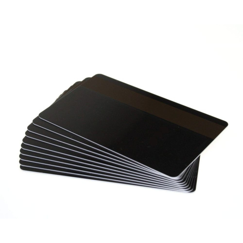 IDE | 30mil Colored  BLACK  PVC Cards (500 Cards)