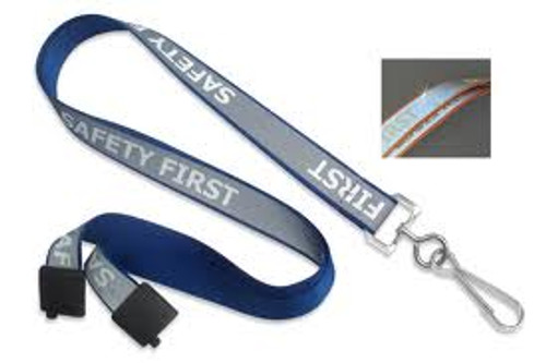 2135-2527 Royal Blue Reflective Lanyard