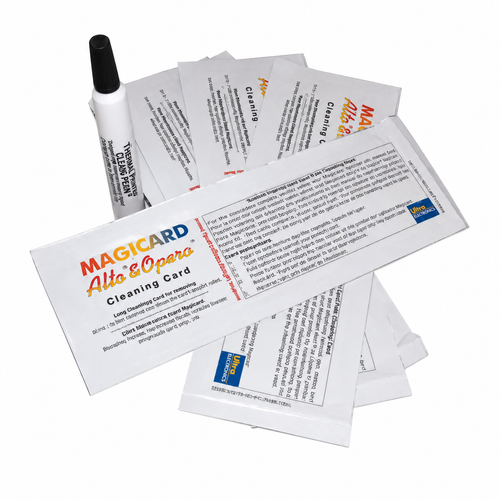 MAGICARD | Cleaning Kit  E9100 for Pronto100 Printer *ONLY*  (10 Cards, 1 Pen)