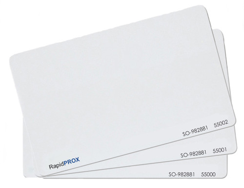 RAPIDPROX | Combi ISOXT Cards with MIFARE 1K 13.56MHz & HID | 125kHz Technology  (100 Cards)