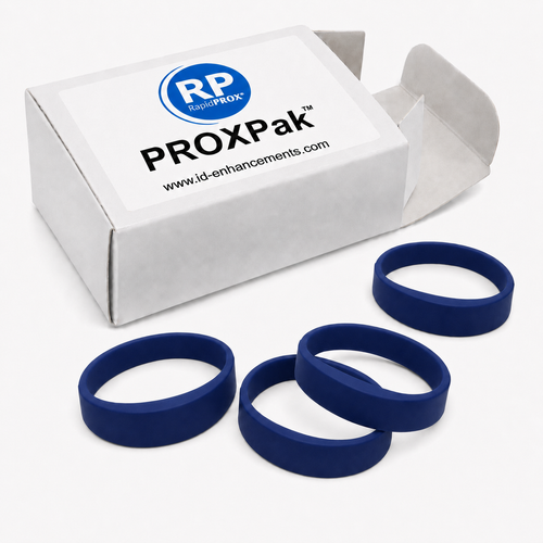 blue proxpak wristband