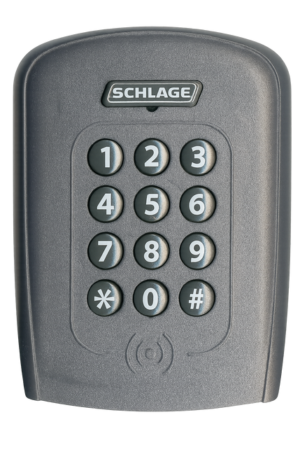 ALLEGION | MTK GREY  Multi-Technology Reader with Keypad, For AD Series Networked Lock and Device