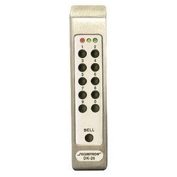 SECURITRON |DK-26SS Digital Keypad System, Narrow Style with Controller, Stainless Steel