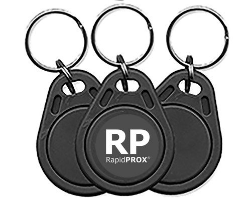 RapidPROX |  26Bit Key Fob, HID Compatible, Compare to P-XCID-7610  &  XceedID Part 7610,  100 Fobs