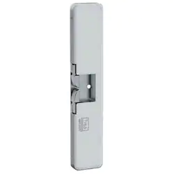 HES | 9400-630-LBM Electric Strike, Slim-Line, 1-3/4" Width x 1/2" Depth x 9" Height, Satin Stainless Steel, Latchbolt Monitor