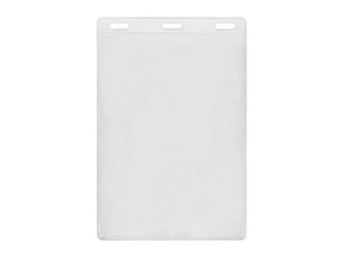 BRADY | Vinyl Vertical Large Event Badge Holder, 4.21" x 6" (100 Holders)