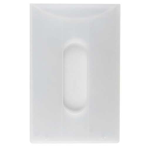 BRADY |  1840-6070 Clear Bank Card Rigid Holder, 2.13" x 3.38" (100 Holders)