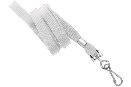BRADY | White 3/8" Lanyard With Swivel Hook (100 Lanyards)