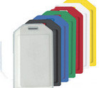 BRADY |  Rigid Plastic Luggage Tags, YELLOW, 1840-6209   (100 Holders)