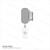 BRADY | Translucent Badge Reel with Clear Vinyl Strap & Swivel Spring Clip (100 Reels)
