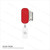 BRADY | Translucent Red EKG Themed Heart Shaped Reel (100 Reels)
