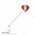 BRADY | Translucent Red EKG Themed Heart Shaped Reel (100 Reels)