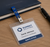 Blue Plastic Strap Clip for ID Badge Holders