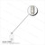 BRADY |  WHITE No Twist - Swivel Back Badge Reels, 2120-7643   (100 Reels)